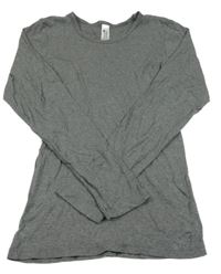 Tmavošedé melírované pyžamové triko C&A