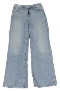 Světlemodré široké rifle H&M