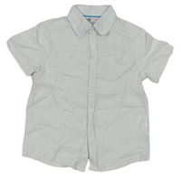 Bílá kostkovaná košile zn. H&M