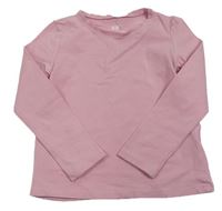 Růžové triko H&M