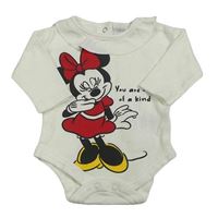 Bílé body s Minnie Disney