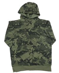 Khaki army mikina s kapucí George
