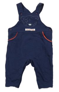 Tmavomodré laclové tepláky s medvědem Tiny tatty teddy