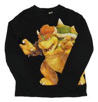 Černé triko s příšerkou H&M