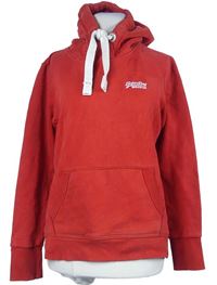 Dámská červená mikina s kapucí Superdry 
