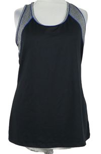 Dámský černo-šedý sportovní top M&S