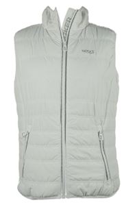 Dámská bílá šusťáková zateplená vesta Stooker 