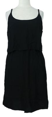 Dámské černé šaty s volánem Vero Moda 