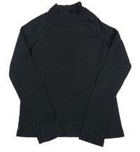 Černé funkční triko Decathlon