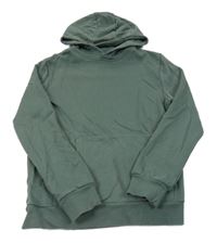 Khaki mikina s kapucí M&S 