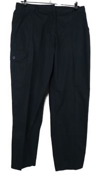 Dámské tmavomodré šusťákové outdoorové kalhoty Craghoppers