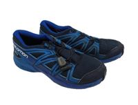 Černo-modré outdoorové boty Salomon vel.35