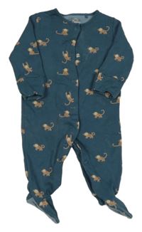 Tmavomodrý overal s opičkami Next