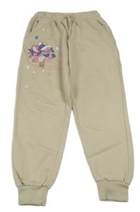 Béžové tepláky s Angelou Disney