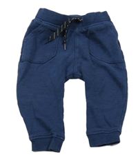 Tmavomodré žíhané tepláky Matalan