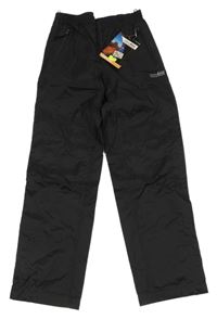 Nové - Černé šusťákové nepromokavé funkční kalhoty High Colorado