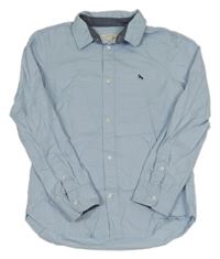 Světlemodrá košile s výšivkou H&M