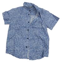 Modro-bílá vzorovaná košile Primark
