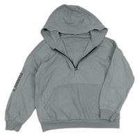 Šedá mikina s kapucí M&S