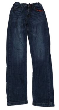 Tmavomodré slim rifle 