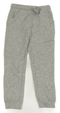 Šedé melírovavné tepláky George 