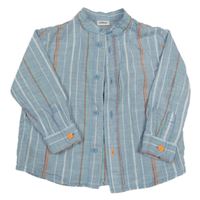 Světlemodrá košile s barevnými proužky S. Oliver