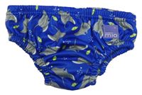 Tmavomodré plenkové plavky s rejnoky Bambino Mio 