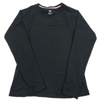 Černé sportovní triko H&M