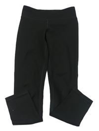Černé sportovní legíny H&M