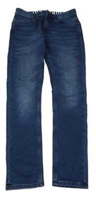 Tmavomodré jogger teplákové rifle C&A