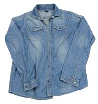 Modrá riflová košile X-MAIL