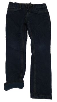 Tmavomodré podšité rifle C&A