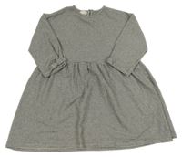 Černo-bílé kostkované šaty Zara