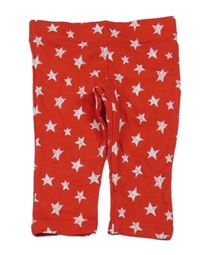 Červené lehké tepláky s hvězdami F&F