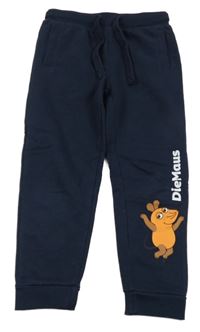 Tmavomodré tepláky s myškou