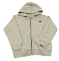 Béžová propínací mikina s kapucí Dopodopo