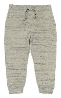 Světlešedé melírované tepláky Primark