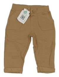 Nové - Hnědé teplákové kalhoty