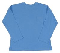 Modré triko s kapsou George