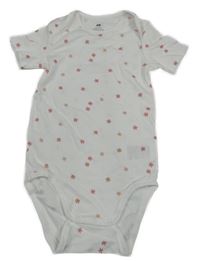 Bílé květované body H&M