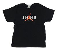 Černé tričko s logem Air Jordan