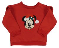 Červená mikina s Minnie Primark