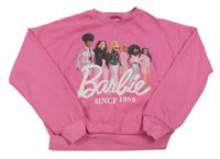 Růžová mikina s Barbie 