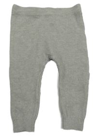 Šedé pletené legíny 