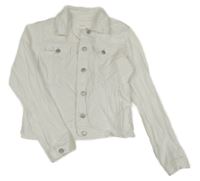 Bílá riflová bunda Next