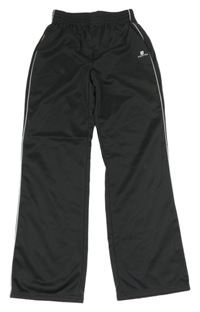 Tmavošedé sportovní tepláky s logem Domyos 