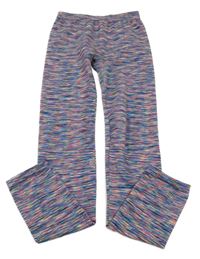 Barevné melírované thermo legíny 