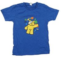 Modré tričko s Pudsey 