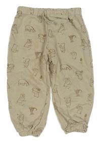 Béžové tepláky s Púem H&M
