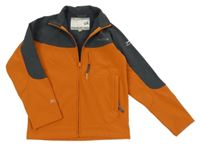 Oranžovo-antracitová softshellová funkční bunda s logem Regatta